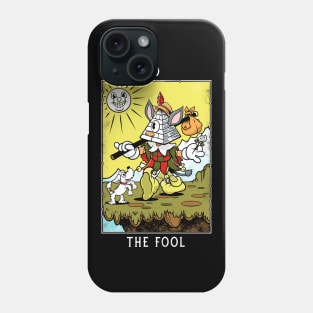 The Fool - Mystical Medleys - Vintage Rubber Hose Cartoon Tarot Phone Case