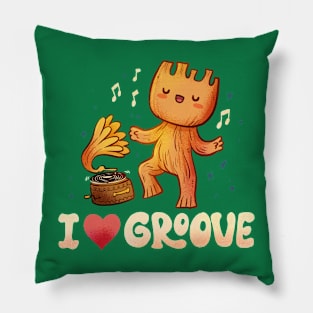 I Love Groove Pillow