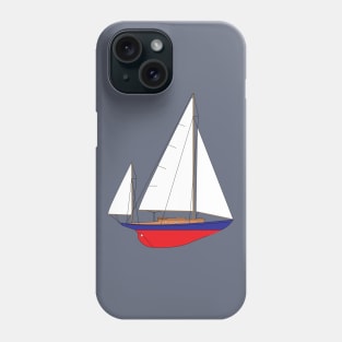 Concordia Yawl Sailboat Phone Case