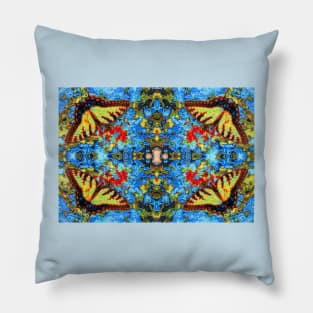 Digital Butterfly Design Pillow