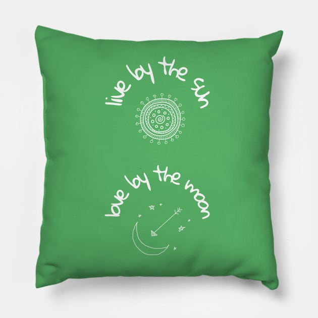 Sun and Moon Pillow by The_Euphoria