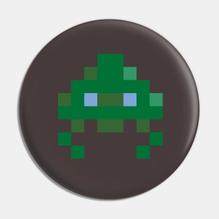 Retro gaming Space Invader Pin