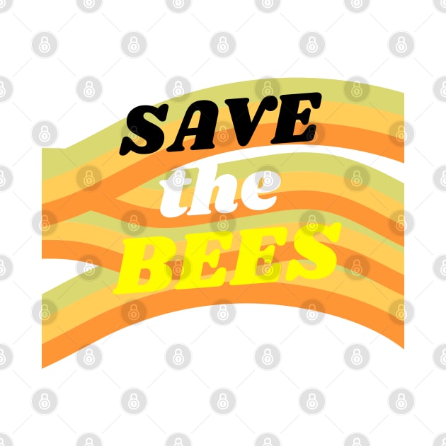 Save The Bees by stickersbyjori