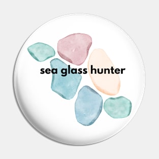 Sea Glass Hunter Pin