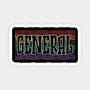 LGBTQ PATTERN USA GENERAL Magnet