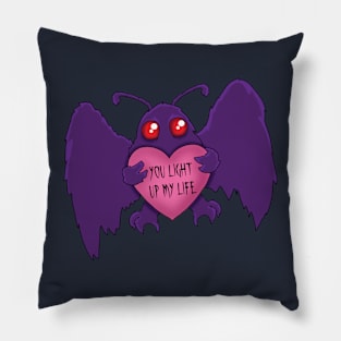Mothman - Harbinger of Love Pillow