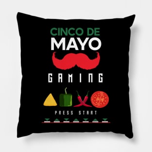 Cinco de mayo gaming mexican Pillow