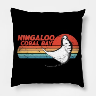 Ningaloo Coral Bay Manta Ray Pillow