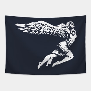 Angel Wings (white print) Tapestry