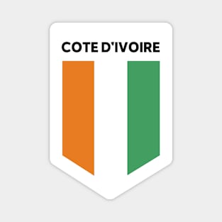 Ivory Coast Flag Emblem Magnet