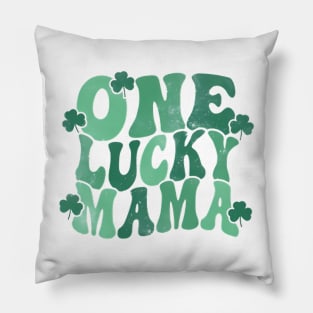 One Lucky Mama, Lucky Mom Pillow