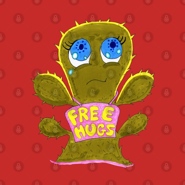 Free Hugs Cactus by FilMate