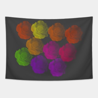 Rose Rainbow Tapestry