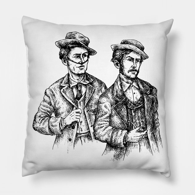 Aaron and Joe Pillow by Outlaw_Joe_Byrne