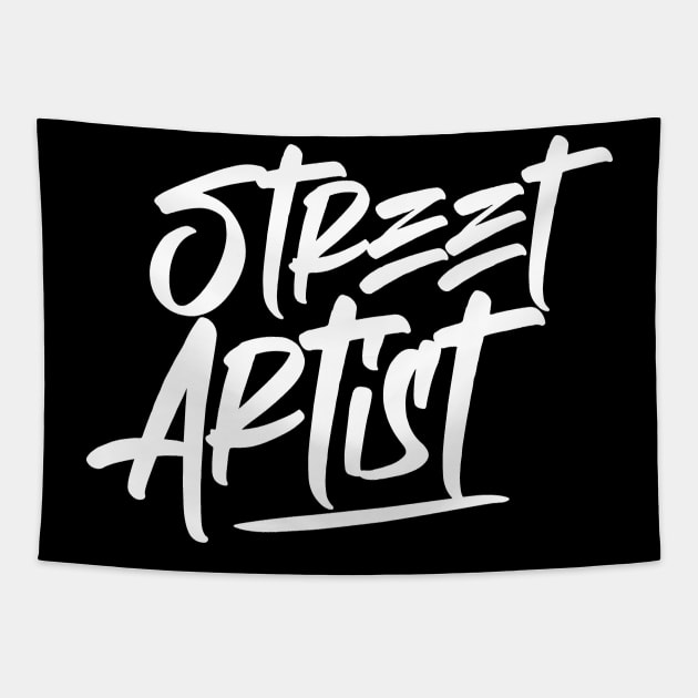 Urban Arts Street Artist Art Spray Graffiti Street Tapestry by dr3shirts