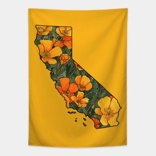 California Poppies Tapestry