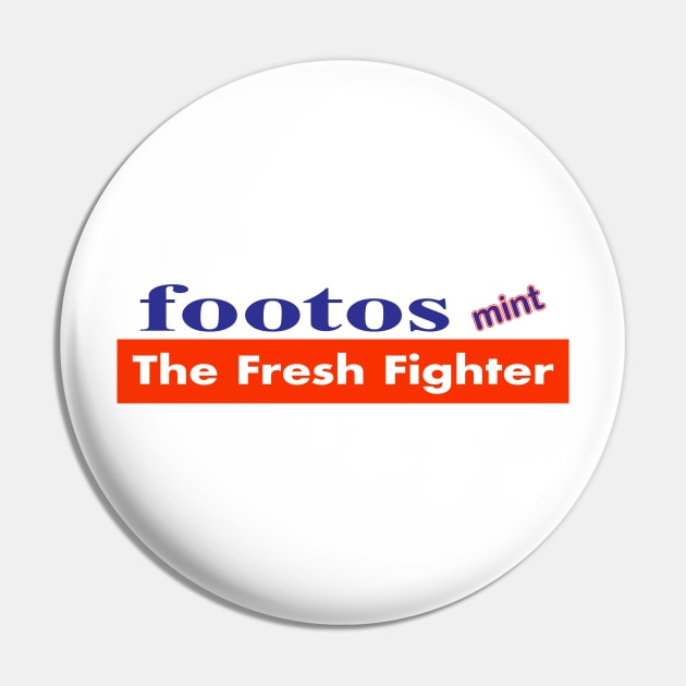 Footos - The Fresh Fighter Pin by The90sMall