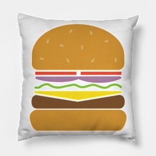 Simple Burger Pillow