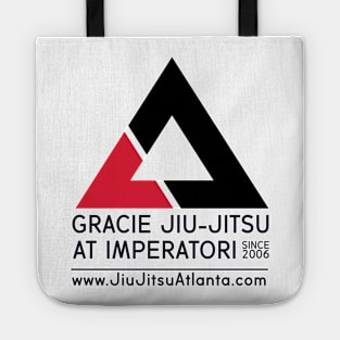 GRACIE JIU JITSU AT IMPERATORI on white Tote