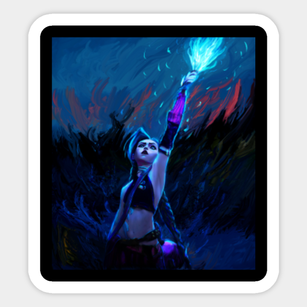 Discover arcane jinx - Jinx - Sticker