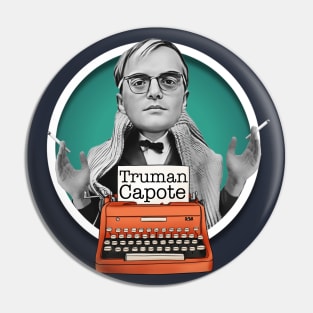 Truman Capote Pin