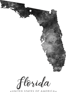 Florida state map Magnet