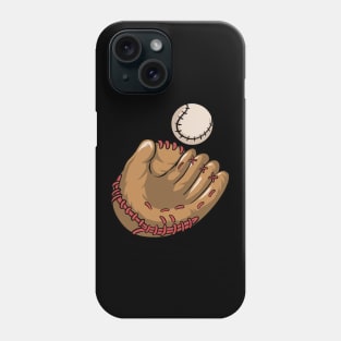 Baseball Glove Baseball Player Phone Case