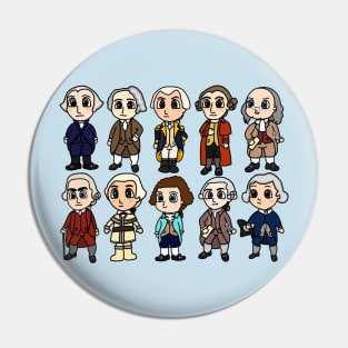 Founding Fathers Pin