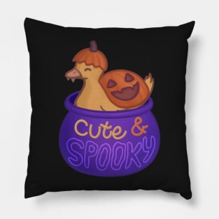 Cute and Spooky Duck Pillow