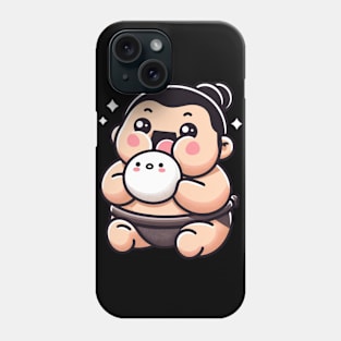 Cute Sumo Wrestler Phone Case