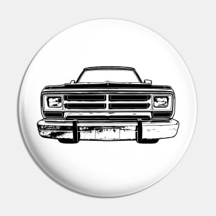 RamCharger Sketch Art Pin