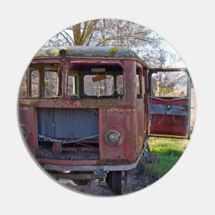 Abandoned railcar in Greece Pin