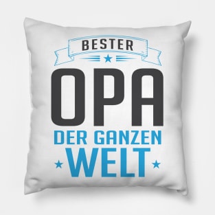 Bester Opa Der Welt (2) Pillow