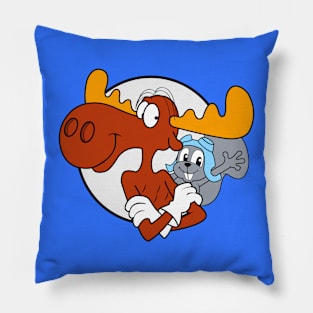 Rocky & Bullwinkle Pillow