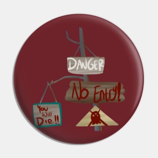 danger area Pin