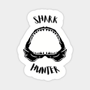 Mr Monster Shark Hunter -  T-Shirt Magnet