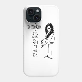 Sir Christopher Wren Phone Case