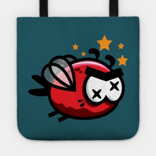 Angry Honey Bee Bird Tote