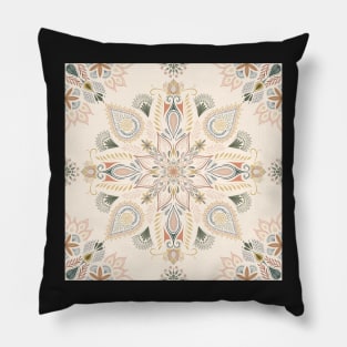 Paisley mandala Pillow