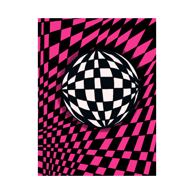 Checkered Sphere by GemmasGems