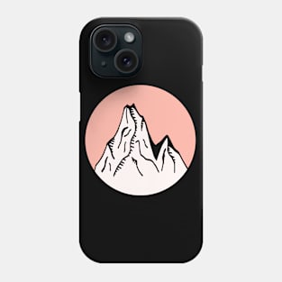 Mountains Sketch V20 Phone Case