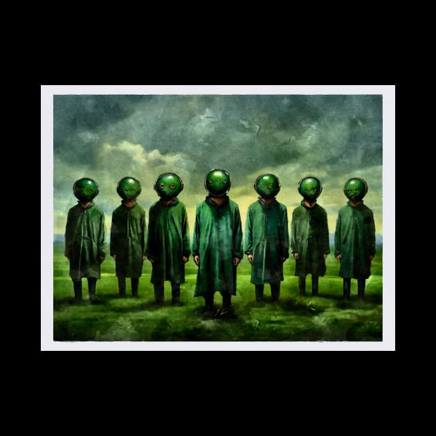 Little Green Men by IcarusPoe