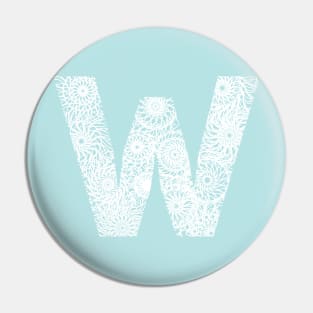 Letter W Pin