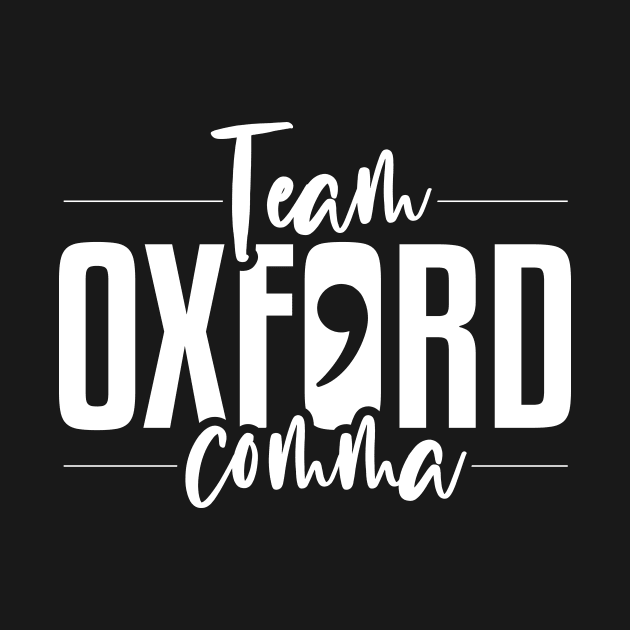 Grammar Team Oxford Comma English by KAWAIITEE