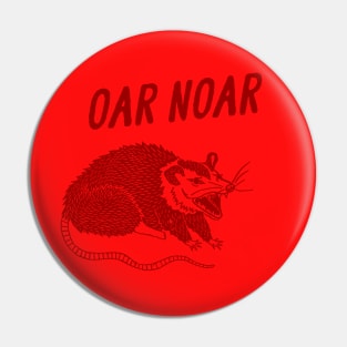 Australian Opossum Oh No, Oar Noar, Possum T Shirt, Weird Opossum T Shirt, Meme T Shirt, Trash Panda T Shirt, Unisex Pin