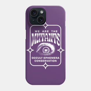 Occult Ephemera Conservation (White) Phone Case