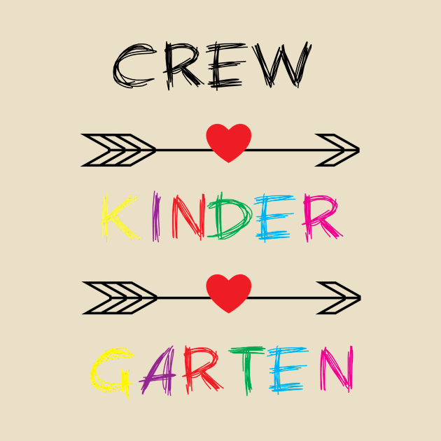 Kindergarten Crew T-shirt by Dizzyland