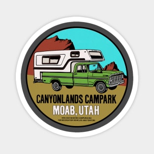 Vintage Moab Utah Magnet