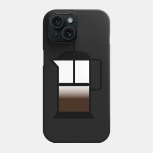 French Press for Coffee Lovers Phone Case
