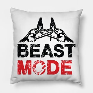 Beast mode fighters Pillow